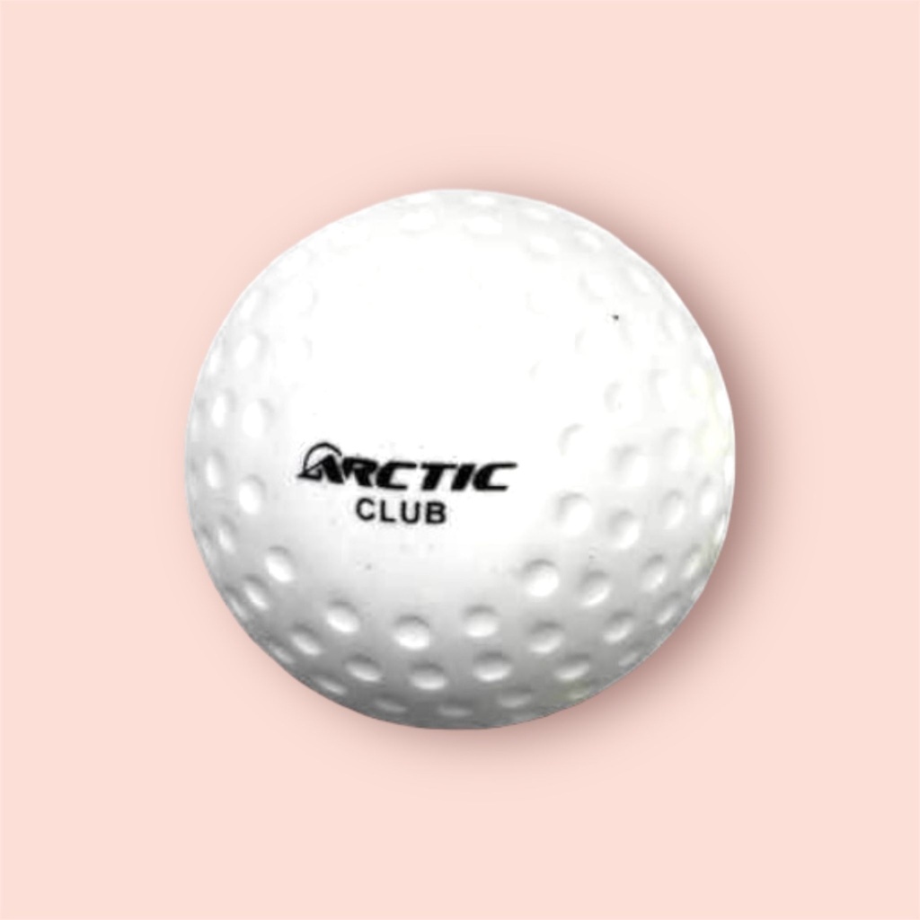MB FIELD HOCKEY BALL ARTIC DIMPLE WHITE