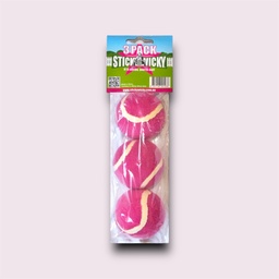 STICKY WICKY CRICKET BALLS PINK