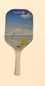 Dun Run Carbon Pickleball Paddle (Training) with cover 16mm