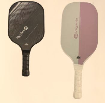 Dun Run Carbon Pickleball Paddle (Professional) with cover 16mm
