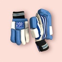 HILLRICH BATTING GLOVES BOYS - BLUE AND WHITE