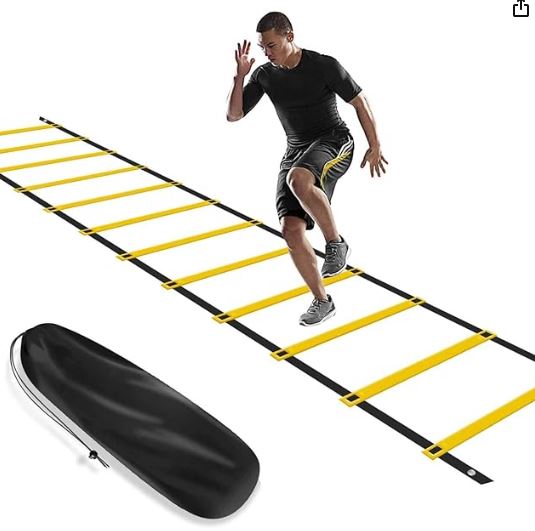LMB FIREPOWER AGILITY LADDER - Enhance Speed, Power, Strength 10FT