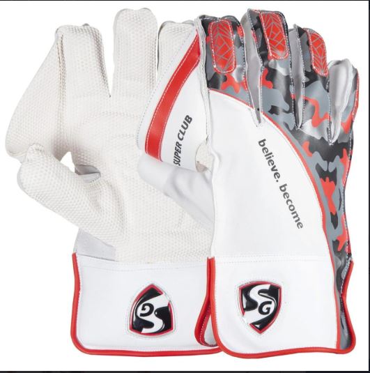 SG WICKET KEEPING GLOVES SUPER CLUB