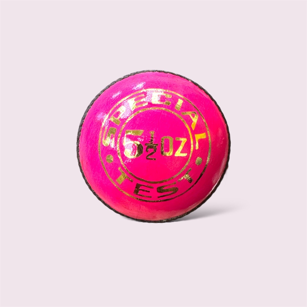 GRADDIGE CRICKET BALL SPECIAL TEST PINK - 156g