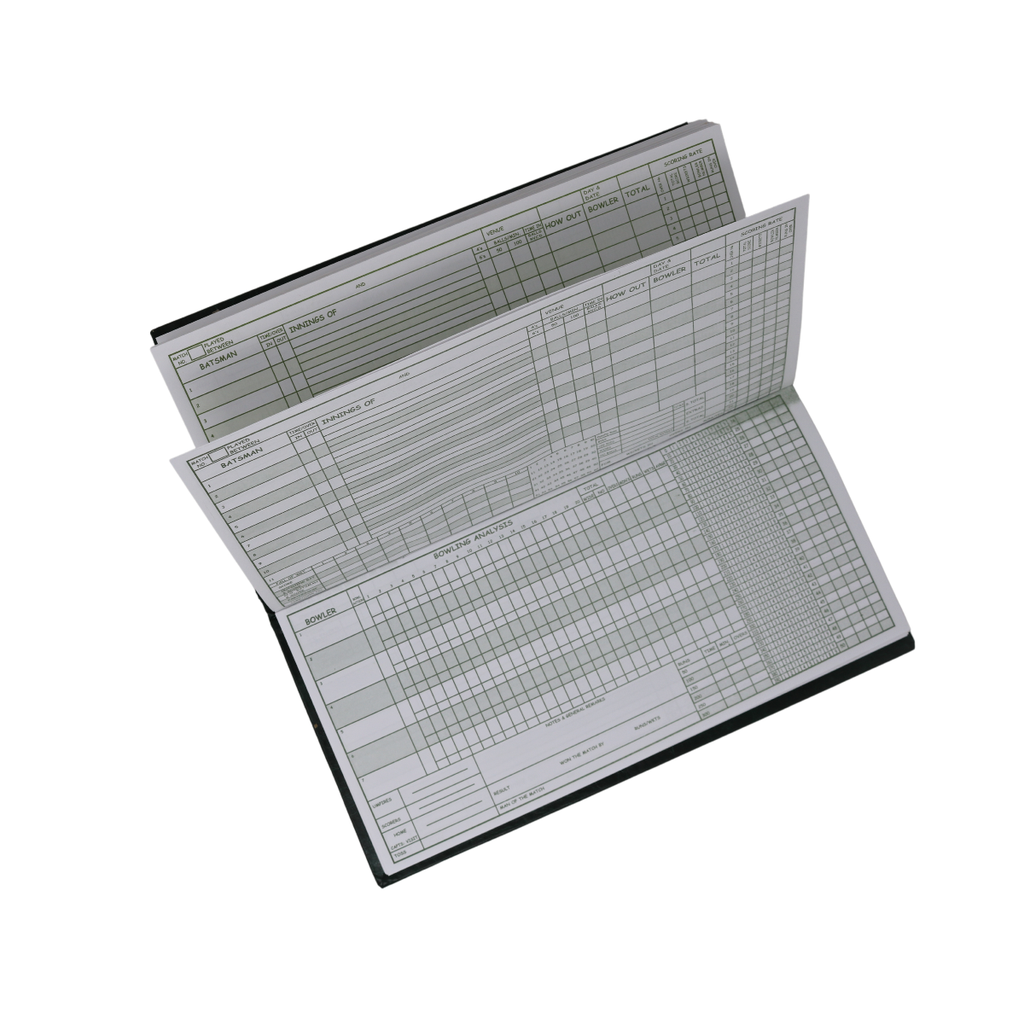 BDM CRICKET SCORE BOOK