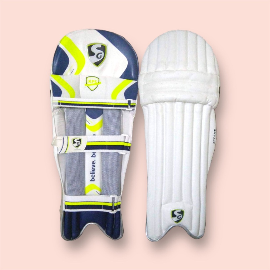 SG Ecolite Cricket Batting Leg Guard pad FULL SIZE