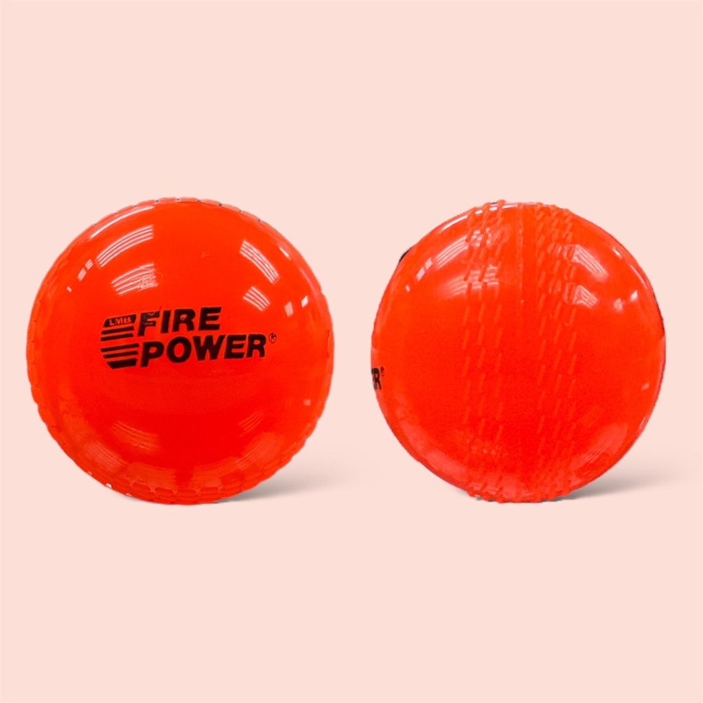 LMB FIREPOWER CRICKET BALL WINDBALL RED 90g