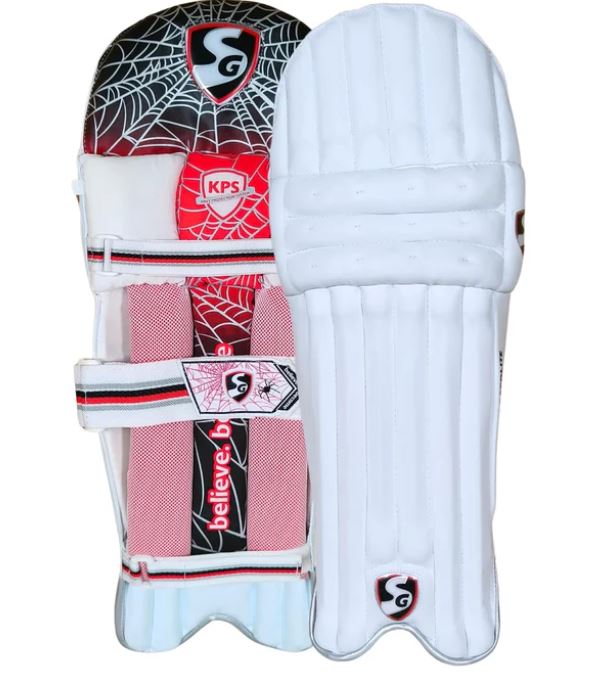 SG CRICKET BATTING LEG GUARDS RP ECOLITE WHITE