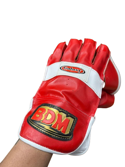 BDM Cricket wicket keping Gloves Galaxy Youth