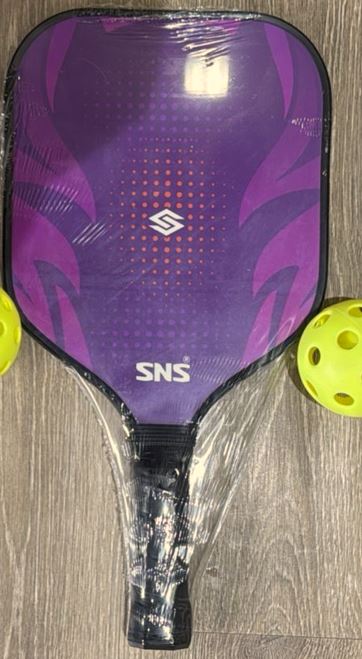 SNS GLASSFIBRE GRAPHICS PICKLE BALL PADDLE 240G