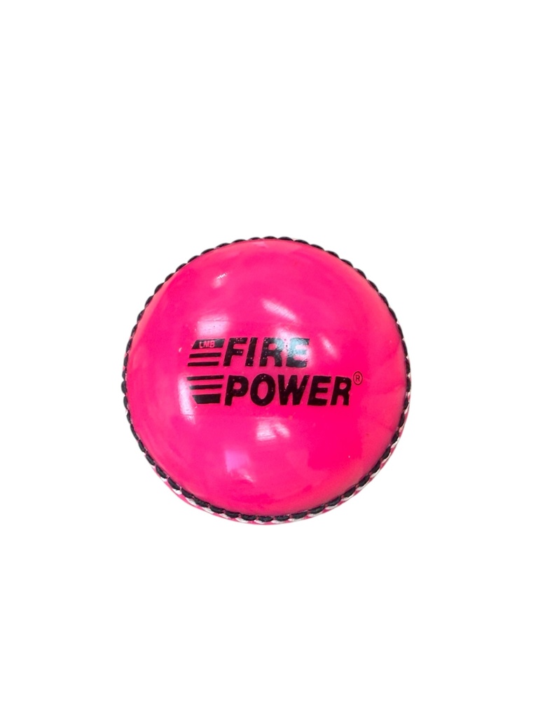 LMB FIREPOWER CRICKET BALL INCREDIBALL PVC 145g/Pink