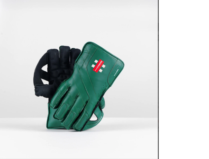 GRAY NICOLLS WICKET KEEPING GLOVES CLASSIC PLAYERS DARK GREEN