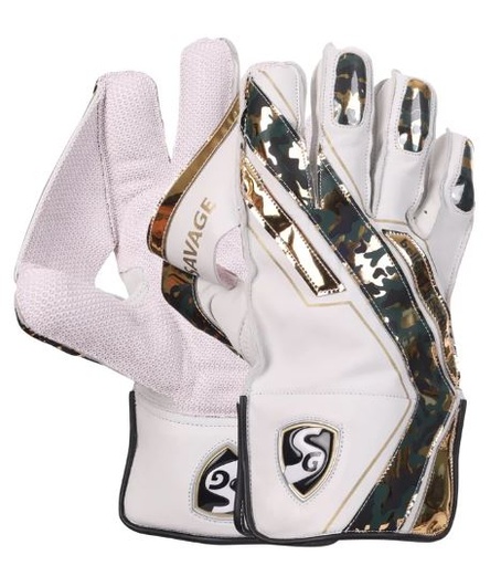 SG WICKET KEEPING GLOVES SAVAGE