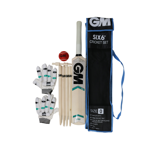 GUNN & MOORE SIX6 CRICKET SET