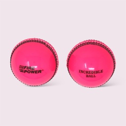 LMB FIREPOWER CRICKET BALL INCREDIBALL PVC PINK (90g)