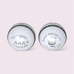 GRADDIGE CRICKET BALL SUPER TEST WHITE - 156g