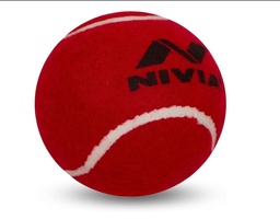 NIVIA CRICKET TENNIS BALLS RED