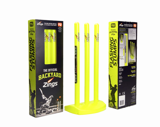 BACKYARD ZINGS CRICKET STUMPS FLASHING