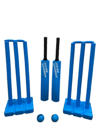 LMB FIREPOWER CRICKET SET PVC DOUBLE SIDE BLUE