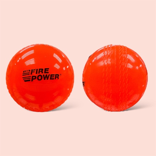 LMB FIREPOWER CRICKET BALL WINDBALL RED 90g