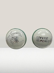 LMB FIREPOWER CRICKET BALL LEATHER SUPER COUNTY WOMEN GRADE A-WHITE 139G