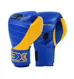 3X BOXING GLOVE GOLDEN BLUE 12OZ