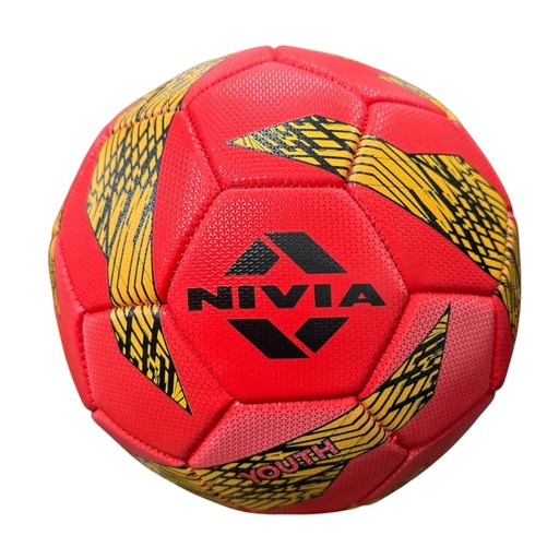 NIVIA SOCCER BALL YOUTH  RED No. 4