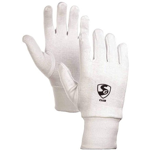 SG CRICKET BATTING INNER GLOVES CLUB